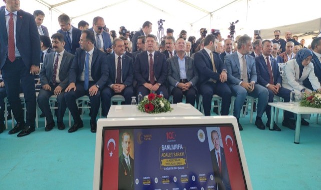 Adalet Bakanı Tunç, Şanlıurfa'da Yapılacakların Sözünü Verdi..;