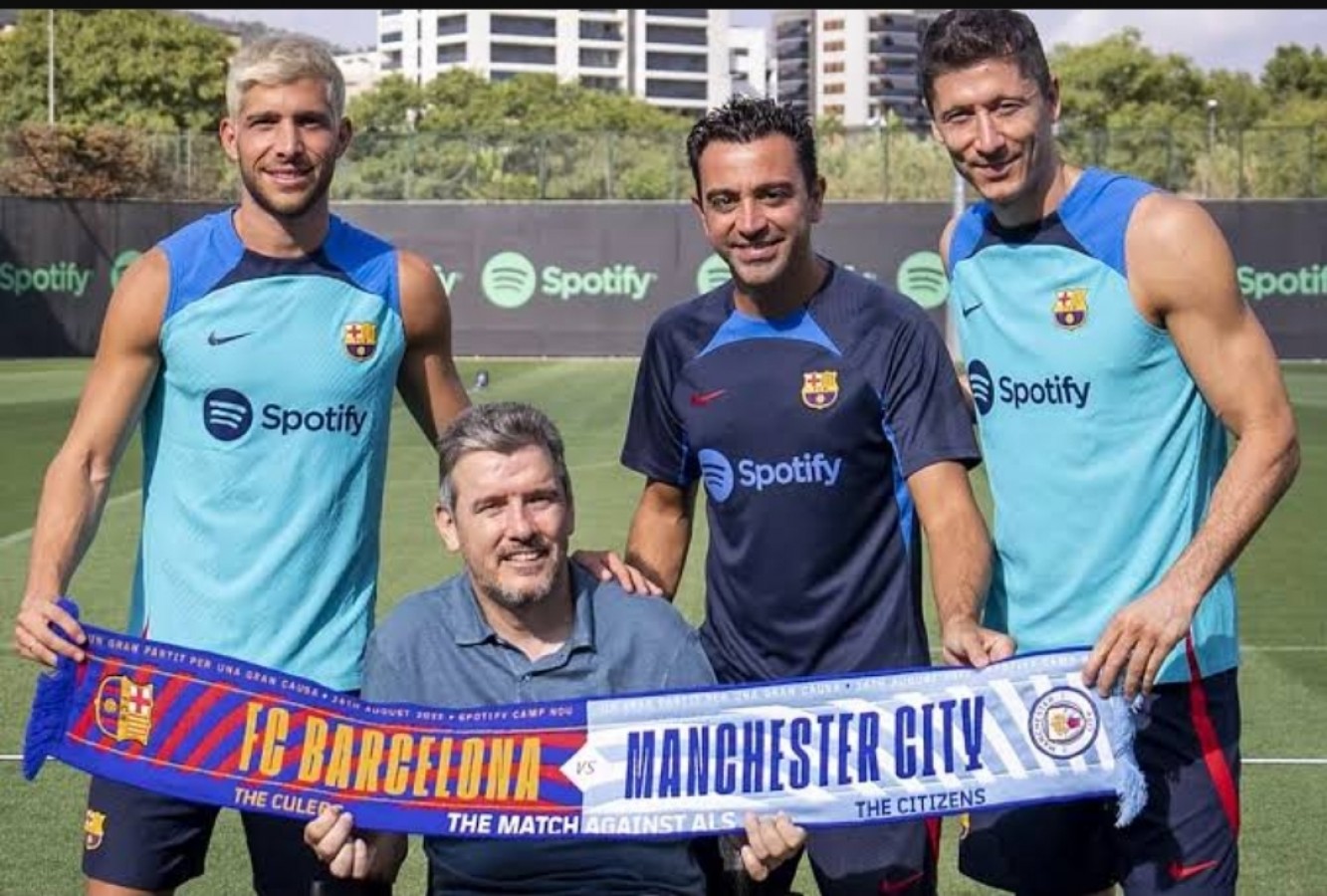 ALS Hastaları için Barcelona Manchester City Dostluk Maçı