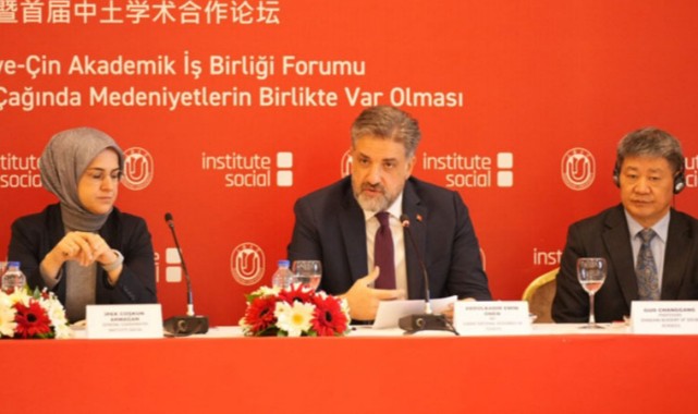 Şanlıurfalı Vekil Türkiye-Çin Akademik İşbirliği Forumu Açılış Konuşmasını Yaptı.;