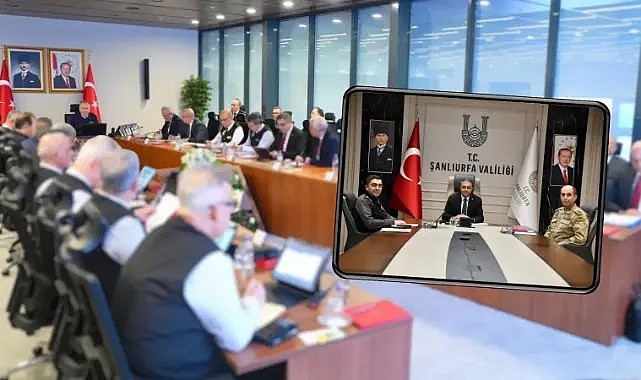 Şanlıurfa'da Yeni Yıl Öncesi Planlamalar Yapıldı