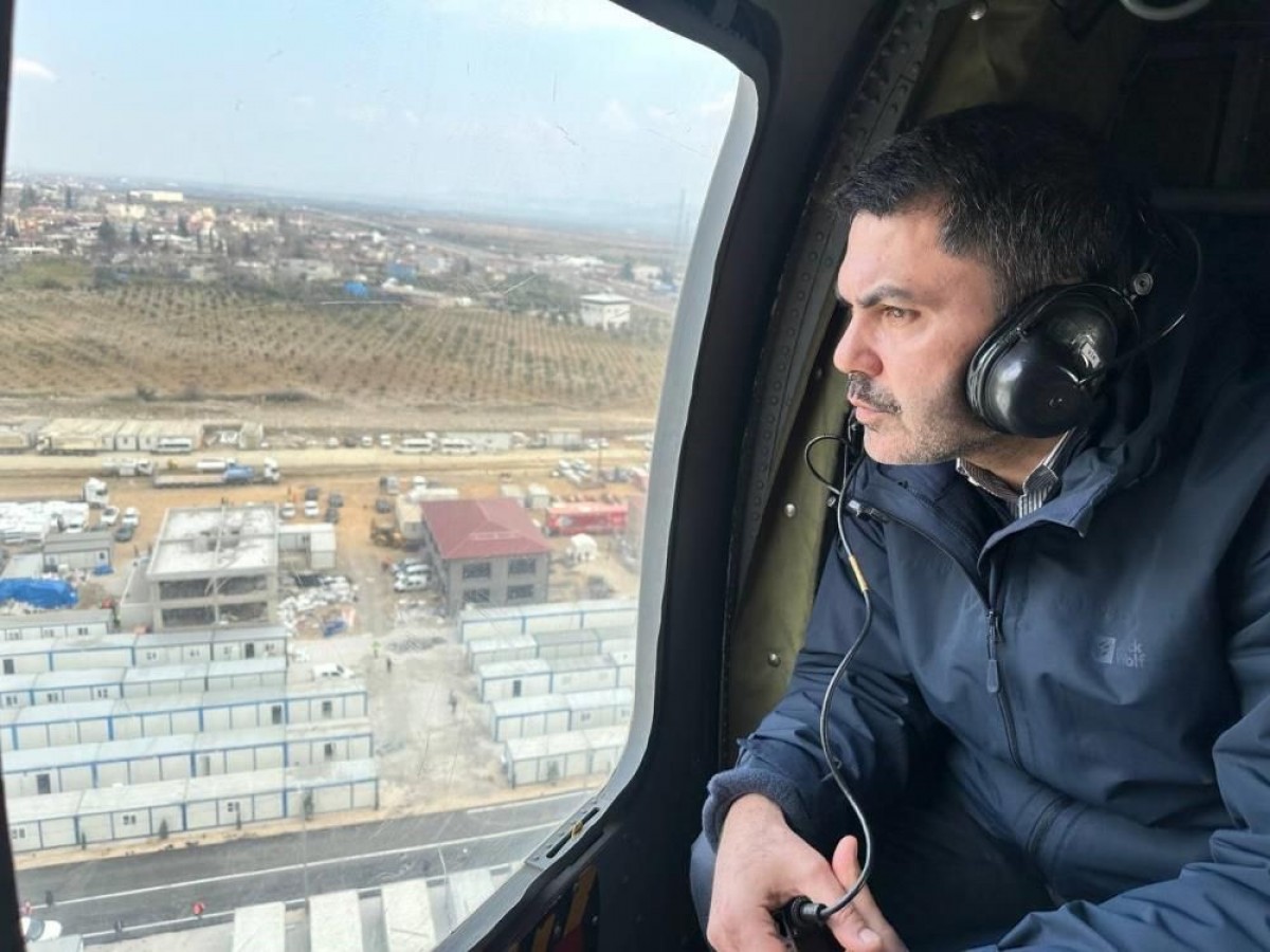 Çevre Bakanı Kurum'dan Şanlıurfa Açıklaması 3 Bin Konut 2 bin 81 Köy Evi..;