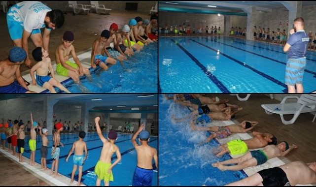Şanlıurfa'da Çocuklara Yüzme Havuzu