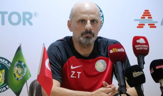 Şanlıurfaspor Teknik Direktörü Zafer Turan, Sorumluluk Tamamen Bende.;