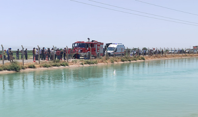 Urfa'da Otomobil Sulama Kanalına Uçtu 5 Yaralı 1 Ölü;