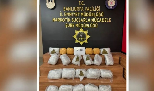 Urfa'da 25 Kilo Yakalandı