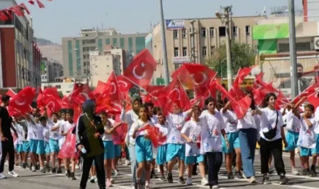 Şanlıurfa'da 29 Ekim Cumhuriyet Bayramı Programı;