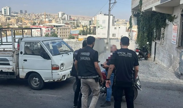 Urfa'nın Sokakları Narkotik Ekiplerinin Denetimi Altında