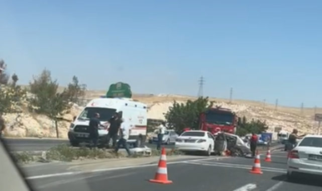 Şanlıurfa Suruç Yolunda Yine Kaza 1 Ölü 1 Yaralı..;