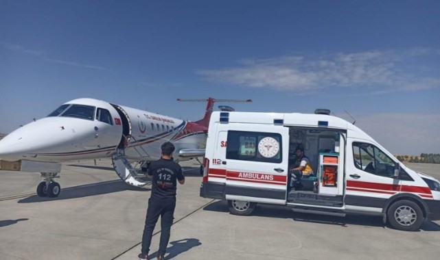 Urfa'lı Kalp Rahatsızlığı Olan Bebekler Ambulans Uçakla İstanbul'a Götürüldü