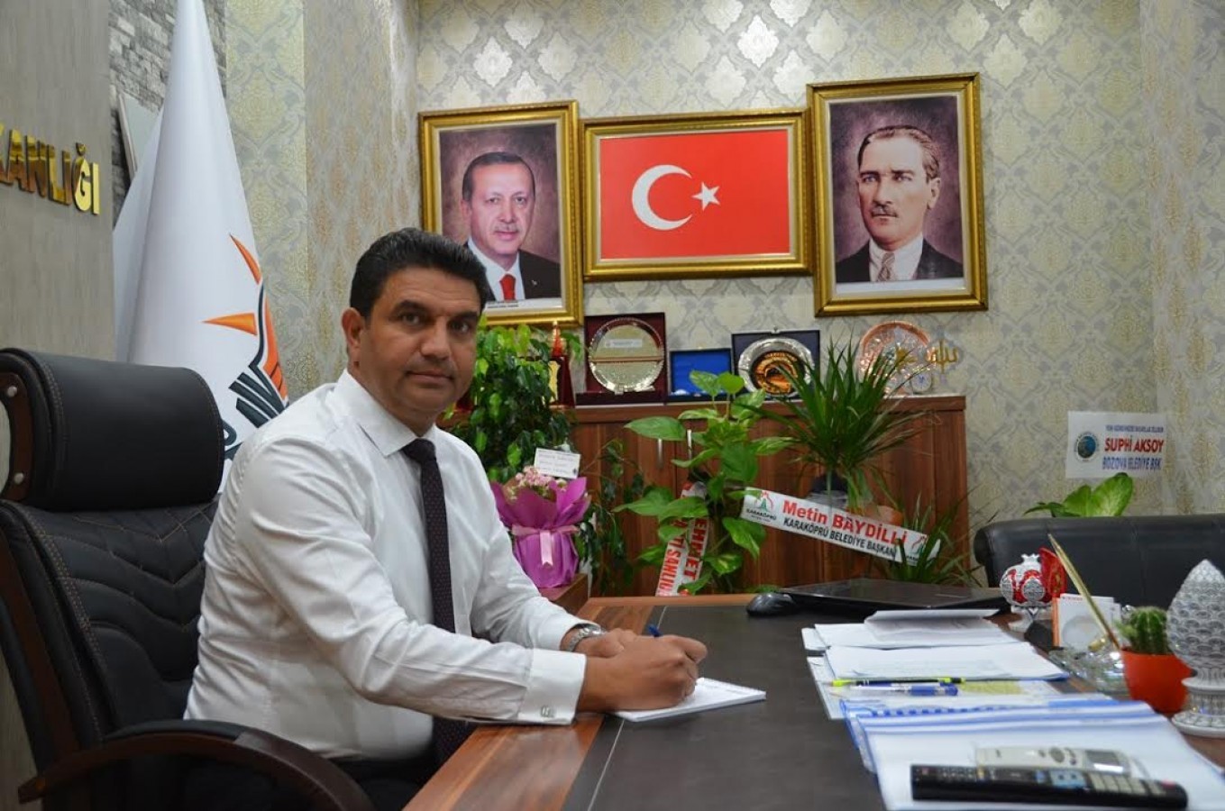 AK Parti Karaköprü İlçe Başkanı Sait Ağan, yeni yıl dolayısıyla bir mesaj yayımladı.