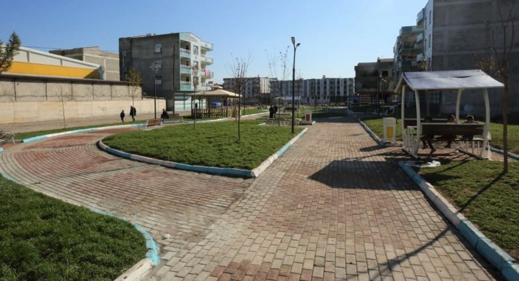 Eyyübiye'de Yapımı Tamamlanan Park Hizmete Açıldı;